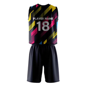 เสื้อและกางเกงวอลเลย์บอลชายแบบออกแบบเอง ออกแบบมาเพื่อการแข่งขันกลางแจ้งและการฝึกซ้อมทีมประจำวัน - Product Image 2