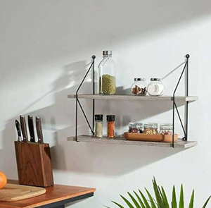 Estantes de Pared Decorativos de Alambre Metálico con Recubrimiento de Polvo Negro de Alta Calidad para Decoración del Hogar, Recién Llegados - Product Image 3