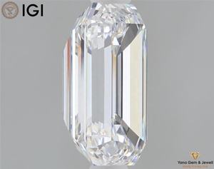 Etically 1,50 Carat Emerald Cut Diamond Lab Grown CVD D Color VS1 Clarity 7,36 MM IGI Certified Perfect para joyería nupcial - Product Image 6
