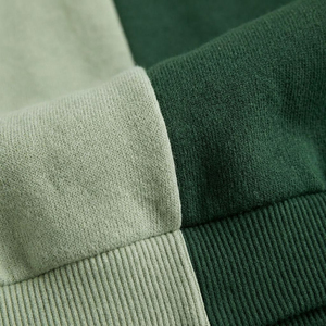 Sudadera corta OEM para mujer con bolsillo canguro y cordón ajustable en la cintura para moda diaria y suministro al por mayor. - Product Image 5