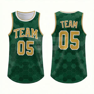 Conjunto Completo de Uniforme Deportivo Personalizado para Equipo, Unisex, Talla Grande, Transpirable, de Manga Corta, en Tela de Malla - Product Image 3