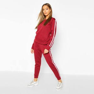 Nuevo Conjunto Deportivo de Invierno 2026 para Mujer, Talla Grande, Transpirable, Resistente al Viento, Lavado, Casual, de Poliéster/Algodón - Product Image 6