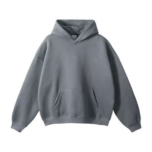 1PC MOQ MOE/ODM Vente en gros Sweat à capuche en molleton épais de haute qualité, coupe décontractée ample, motif lettres, collection Printemps, grande taille, personnalisable, en gros - Product Image 6