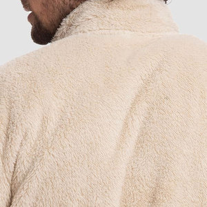 <b>Warm</b> <b>Fleece</b> Outerwear Sherpa Jacket With Soft Lining Cozy Construction And Full Zip Front Sherpa Jacket - Product Image 6