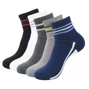 Chaussettes courtes pour hommes en gros – Respirantes, en polyester et coton, à la mode, les plus vendues au Pakistan, avec les taxes les plus basses - Product Image 1
