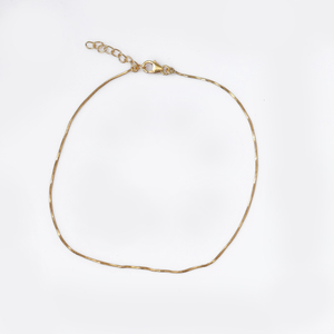 Vente en gros usine : Chaîne de cheville pour femme plaquée or, motif serpent, délicate, style bohème, pour usage quotidien, cadeau, mode, en gros - Product Image 1