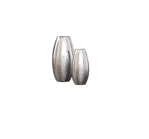Vases à fleurs en métal poli brillant, faits à la main, écologiques, modernes, kits de propagation pour la maison et les hôtels, utilisation sur table - Product Image 3