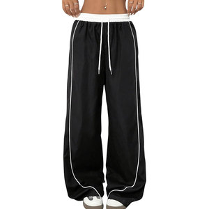 Nouvelle Arrivée 2026 – Pantalon de survêtement oversize en double maille pour homme, coupe large et ample, idéal pour l'entraînement, style streetwear personnalisé - Product Image 1