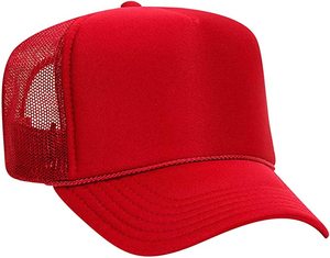 Gorra Trucker Personalizada de 5 Paneles con Parte Delantera de Espuma de Poliéster y Parte Trasera de Malla - Product Image 1