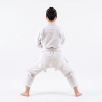 Seragam Karate Wanita Profesional untuk Latihan Seni Bela Diri, Ringan, Nyaman, Ukuran Sesuai Pesanan, Pakaian Olahraga Kompetisi