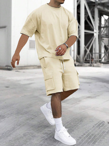 Conjunto de Camisa y Pantalón Deportivo Casual de 2 Piezas para Hombre, Verano 2026, Marca AGNI INDUSTRY, Ligero, Poliéster/Spandex, Secado Rápido, Última Tendencia - Product Image 5