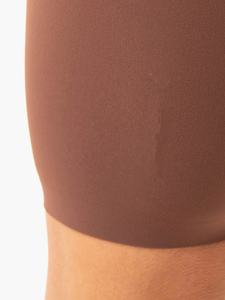 Shorts Deportivos de Cintura Media para Mujer, Diseño Sólido, para Yoga, Gimnasio, Entrenamiento, Tallas Grandes, Secado Rápido, Transpirables, Spandex/Poliéster - Product Image 4