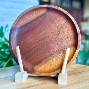 Platos de Madera Tallados a Mano, Vajilla Rústica - Product Image 6
