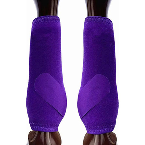 Bottes de protection en maille respirante de haute qualité pour l'équitation, construction en maille ventilée, support robuste pour les jambes, service OEM - Product Image 1