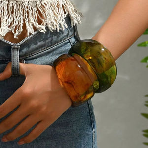 Latest Design Resin <b>Bangle</b> <b>Sets</b> for Women's Vibrant Lucite <b>Bangles</b> From BY AFZA ENTERPRISES - Product Image 1