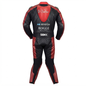 Traje de Carreras MotoCP Personalizado para Hombre, Traje de Cuero Completo de Primera Calidad para Día de Pista con Deslizadores, Mono/Traje OEM con Protección CE - Product Image 2