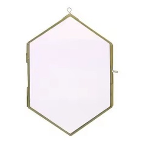 Clear Metal Glass Hanging Photo <b>Frame</b> Wall Display <b>Picture</b> <b>Frame</b> Stylish Interior Decor - Product Image 5
