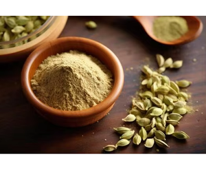 Poudre de cardamome verte naturelle de qualité supérieure, moutonnée finement, épice Elaichi, haute pureté, goût frais, pour la vente en gros - Product Image 2