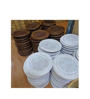 Vietnam natürliche runde gewebte Corn Weave Tischs ets für Hochzeits tisch Küche Esszimmer Wand dekoration Home Party Hochzeits dekoration