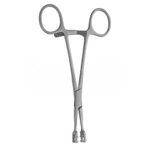 Pince à os droite en acier inoxydable, pince chirurgicale orthopédique pour maintenir les os - Product Image 6