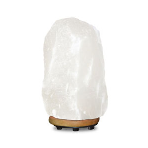 Lampe en sel de l'Himalaya blanc en gros, service OEM, qualité supérieure, 100% naturelle, lampe en sel blanc neige, personnalisée, sculptée à la main - Product Image 4