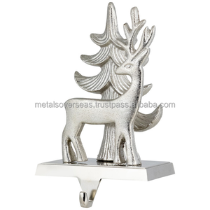 Decorative Metal <b>Stocking</b> Hanger Heavy Duty <b>Christmas</b> Mantel <b>Stocking</b> <b>Holder</b> for Fireplace Shelf Holiday Home Decor and Festive - Product Image 5