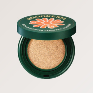 Base de maquillaje en cojín Brukesia Skin Enhancer Matte Cushion No 1 Pale Peach, base de maquillaje en cojín mini para aerógrafo. - Product Image 3