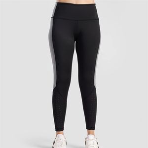 Leggings Mawra de alta calidad para mujer, leggings de yoga con diseño de panel lateral de alta elasticidad para gimnasio, correr, entrenamiento, leggings para mujer - Product Image 1