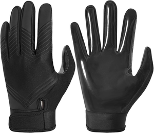 Gants de football américain Pro Grip pour receveurs, paume adhésive de haute qualité, couleur personnalisée, logo personnalisé, gants légers - Product Image 1
