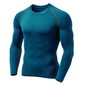 2026 Services OEM Rashguard uni pour homme, meilleure vente, personnalisé avec impression par transfert thermique, respirant, séchage rapide, manches longues, compression - Product Image 1