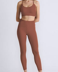 Conjunto de Yoga para Mujer, Venta en Línea, Sin Costuras, Transpirable, Bra Deportivo, Leggings, Ropa de Entrenamiento, Secado Rápido, Ropa Deportiva para Gimnasio, Logotipo Personalizado - Product Image 5