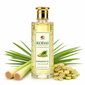 Aceite Esencial de Limoncillo de Tamil Nadu 100% Puro y Natural de Primera Calidad, Destilado al Vapor, para Aromaterapia y Cuidado Facial, Kodai Global Export - Product Image 1