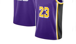 เสื้อบาสเก็ตบอลผู้ชาย ผ้าทนทาน ซักง่าย ระบายอากาศได้ดี สวมใส่สบาย ชุดกีฬา เสื้อบาสเก็ตบอลผู้ชาย - Product Image 4