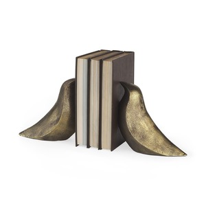 Sujetalibros industriales elegantes de metal, perfectos para almacenamiento de libros, escritorio de oficina, estantería decorativa - Product Image 1