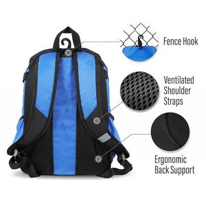 Customized Baseball Softball <b>Backpack</b> 600D Waterproof Polyester Lining 50-<b>70L</b> Capacity Unisex Design Fashion Zipper Closure - Product Image 4