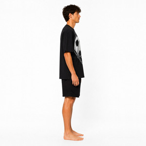 เสื้อยืดโอเวอร์ไซส์ทรงหลวมสำหรับผู้ชาย ผ้าฝ้ายหนานุ่ม ระบายอากาศได้ดี เป็นมิตรกับสิ่งแวดล้อม น้ำหนัก 240 กรัม ขายส่งจำนวนมาก - Product Image 3