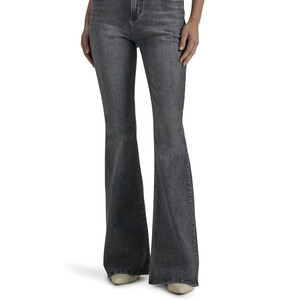 Nouveauté : Jeans amples personnalisés pour femmes, style streetwear, coupe évasée, denim, prix avantageux, pantalons oversize pour femmes - Product Image 1