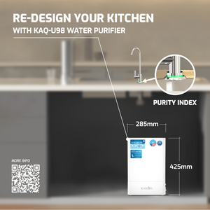 Karofi Purificateur d'eau par osmose inverse pour comptoir de KAQ-U98 avec système de filtre à eau à 10 niveaux Robinet intelligent à DEL fabriqué au Vietnam - Product Image 5