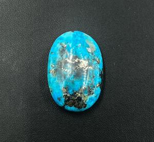 Turquesa Natural Persa Cabujón Ovalado Pulido Tamaño Palma 38x20x8mm Forma Libre Gemas Sueltas de la India 7g Para Fabricación de Joyas - Product Image 1