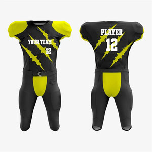 Uniforme de Fútbol Americano Deportivo de Alta Venta, Ligero, Personalizado, Cómodo, Duradero, Sublimado, Unisex, Equipamiento de Fútbol Americano - Product Image 6