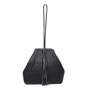 Luxury Handwoven Genuine Leather Women's Bucket <b>Handbag</b> | Premium Woven Leather Tote Purse | Custom OEM ODM Ladies Fashion Bag - Product Image 3
