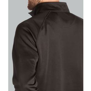 100% Polyester Simplicity Fashion Automne Hiver Homme Uni Col à revers Brodé Fermeture éclair quart de tour Polaire Écologique Respirant Décontracté - Product Image 5