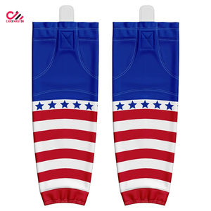 High Performance 100% Polyester Crew Design Ice Hockey <b>Socks</b> Custom Logo Factory Direct Wholesale Summer Season <b>Low</b> Sports <b>Socks</b> - Product Image 1