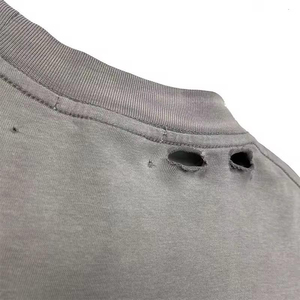 T-shirt à manches courtes pour homme, en toile 100% coton biologique, col rond, couleur unie, style décontracté, séchage rapide, respirant - Product Image 6