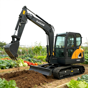 Excavateur sur chenilles de 6 <span class=keywords><strong>tonnes</strong></span> de fabrication chinoise KAISAN | Moteur <span class=keywords><strong>Yanmar</strong></span> Diesel avec godet haute capacité - Product Image 3
