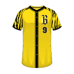 Camiseta de Béisbol para Hombre, 100% Poliéster, Diseño Personalizado, Cuello Redondo, Corte Automatizado, Patrón 3D, Logotipo y Número Personalizados - Product Image 4