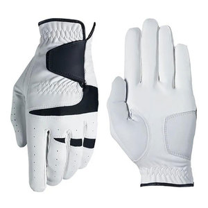 Guantes de Golf de Cuero Genuino Cabretta de Alto Rendimiento, Ajuste Ergonómico, Transpirables, Diseño Ecológico, Resistentes a la Intemperie, Antideslizantes - Product Image 1