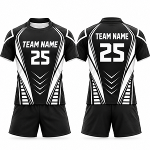 Conjunto de Uniforme de Fútbol Americano 7v7 Sublimado Personalizado con Impresión Frontal para Adultos, Nombre del Equipo Personalizado, Transpirable, 100% Poliéster para Hombre - Product Image 1