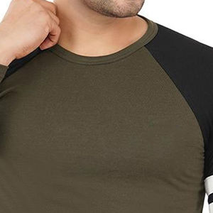 Camiseta de Manga Larga para Hombre, 100% Algodón de Alta Calidad, Cuello Redondo, Corte Regular, Colores Sólidos, Ecológica, Impresión Personalizada - Product Image 5