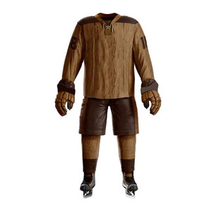 Uniforme de hockey sur glace écologique haut de gamme, personnalisable, tissu léger, respirant, maillot et pantalon confortables pour l'équipe - Product Image 1